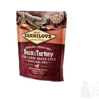Carnilove Cat LB Duck&Turkey Svaly, kosti, kĺby 400g