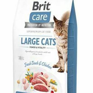 Brit Care Cat GF Veľké mačky Power&Vitality 7kg