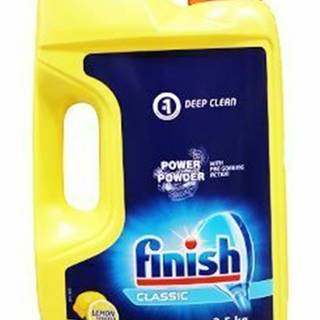 Prášok do umývačky FINISH Powder lemon 2,5kg