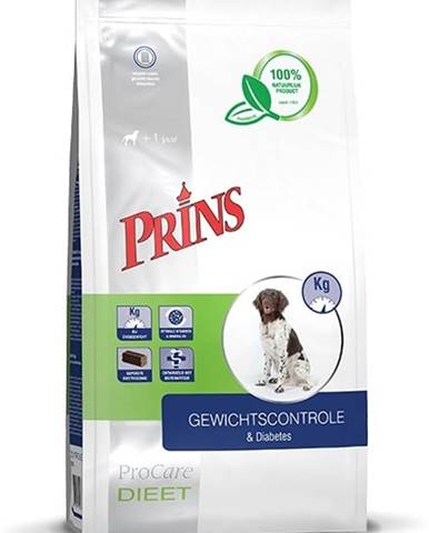 PRINS ProCare Pressed Veterinary Diet WEIGHT REDUCTION & Diabetic - 10kg