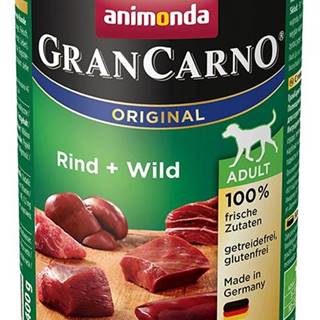Animonda dog konzerva Gran Carno Plus zverina - 400g
