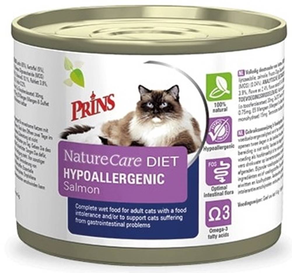 Prins PRINS NatureCare Veterinary Diet HYPOALLERGENIC salmon - 175 g