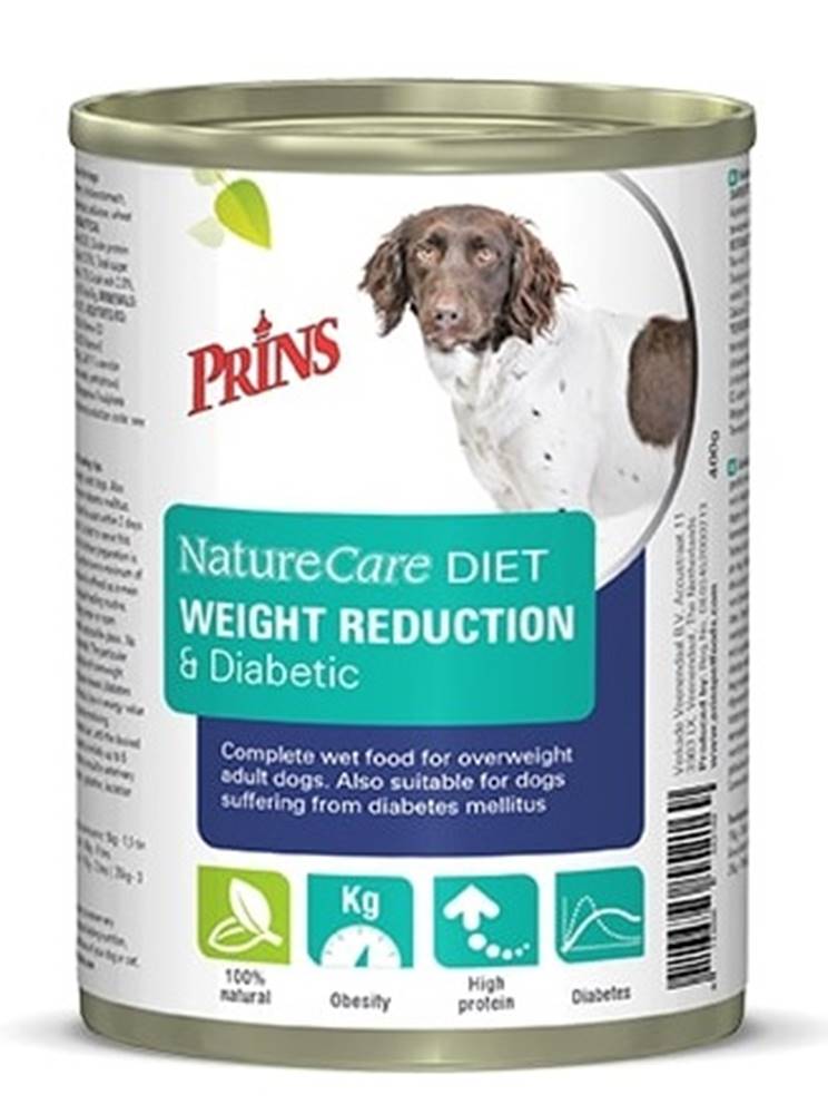 Prins PRINS NatureCare Veterinary Diet WEIGHT REDUCTION & Diabetic - 400g