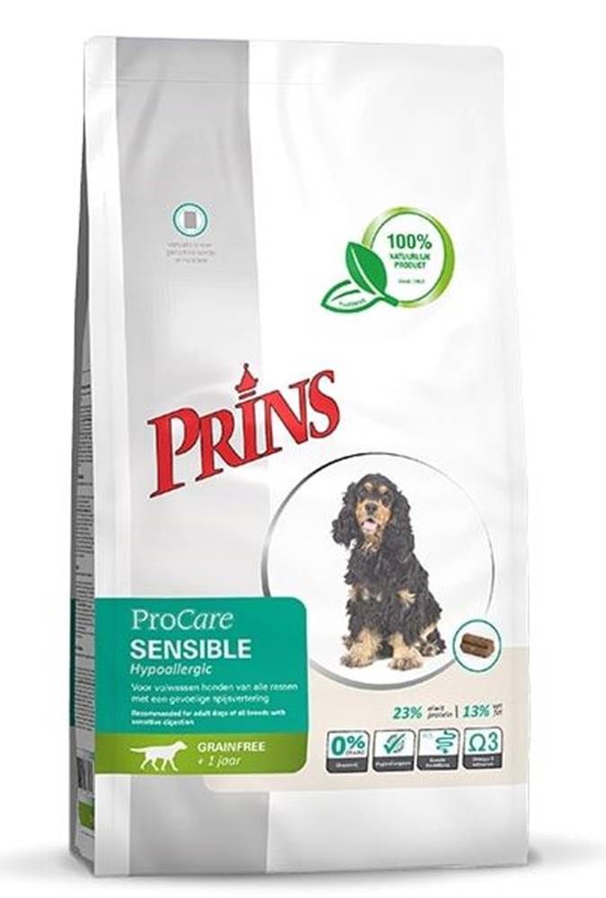 Prins PRINS ProCare grain free SENSIBLE hypoalergenní - 3kg