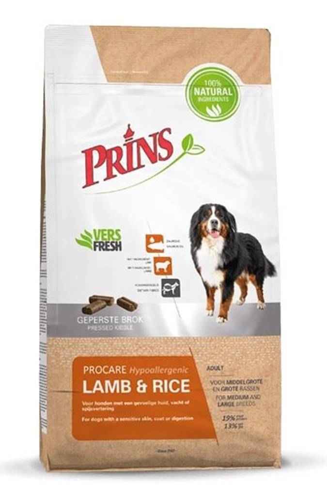 Prins PRINS ProCare LAMB/rice hypoallergic - 15kg