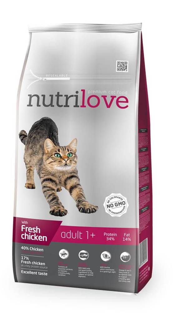NUTRILOVE cat ADULT - KURAC...
