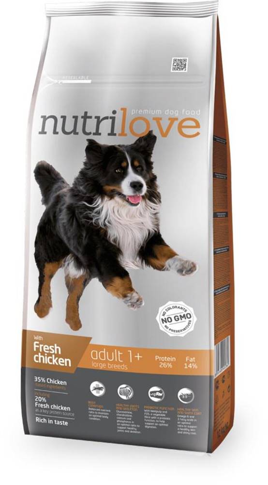 Nutrilove NUTRILOVE pes ADULT large - 3kg