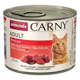 ANIMONDA cat konzerva CARNY čisté hovädzie - 200g