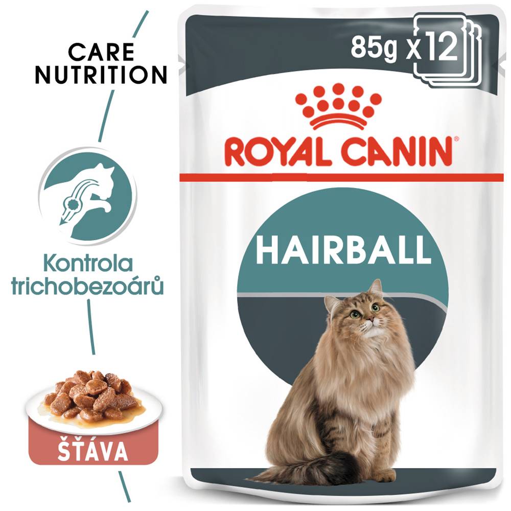 Royal Canin RC cat  kapsa   HAIRBALL care  v sosu - 85g