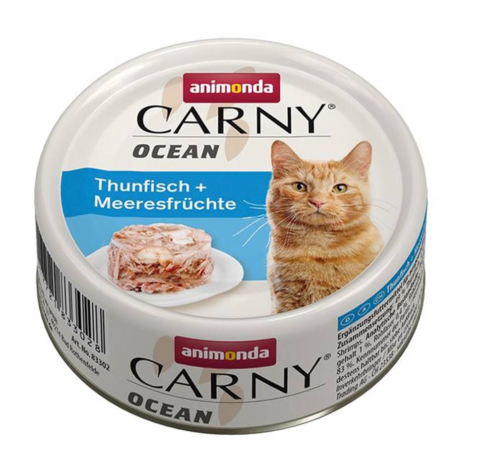 Animonda ANIMONDA cat konzerva CARNY OCEAN tuniak / morské plody - 80g