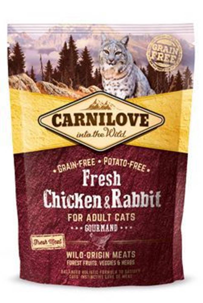 Carnilove Carnilove Cat Fresh Chicken & Rabbit for Adult 400g