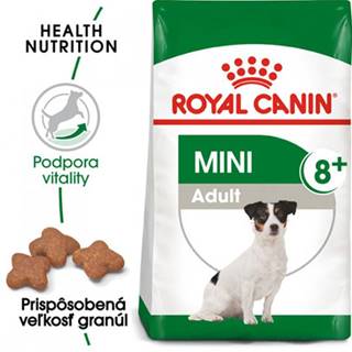 ROYAL CANIN Mini Adult 8+ 8kg granuly pre dospelé starnúce psy