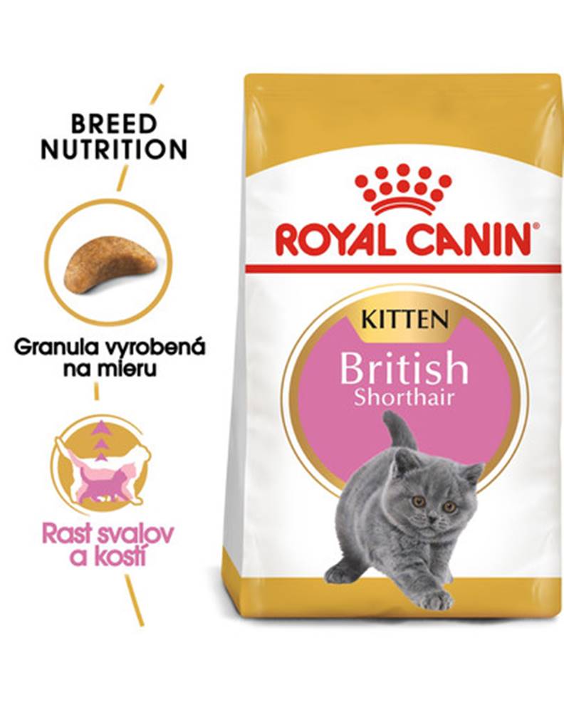 fera ROYAL CANIN British Shorthair Kitten 400g granule pre britské krátkosrsté mačiatka