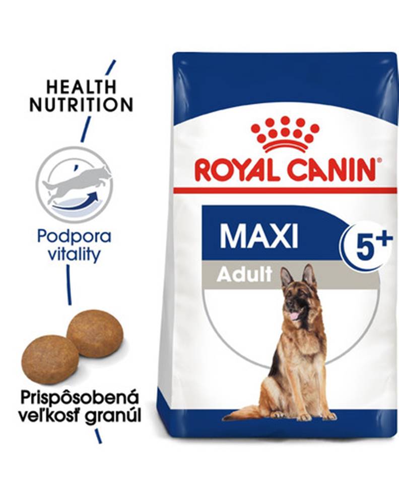 fera ROYAL CANIN Maxi Adult 5+ 15kg granule pre dospelé starnúce veľké psy