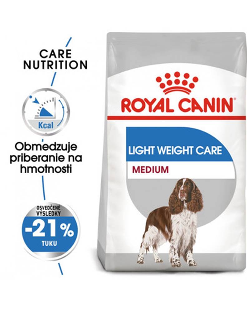 fera ROYAL CANIN Medium Light Weight Care 10 kg diétne granuly pre stredných psov