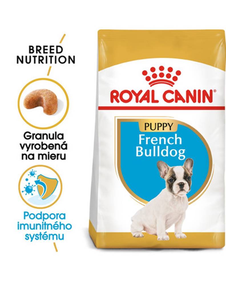 fera ROYAL CANIN French Bulldog Puppy 10kg granule pre šteňa francúzskeho buldočka