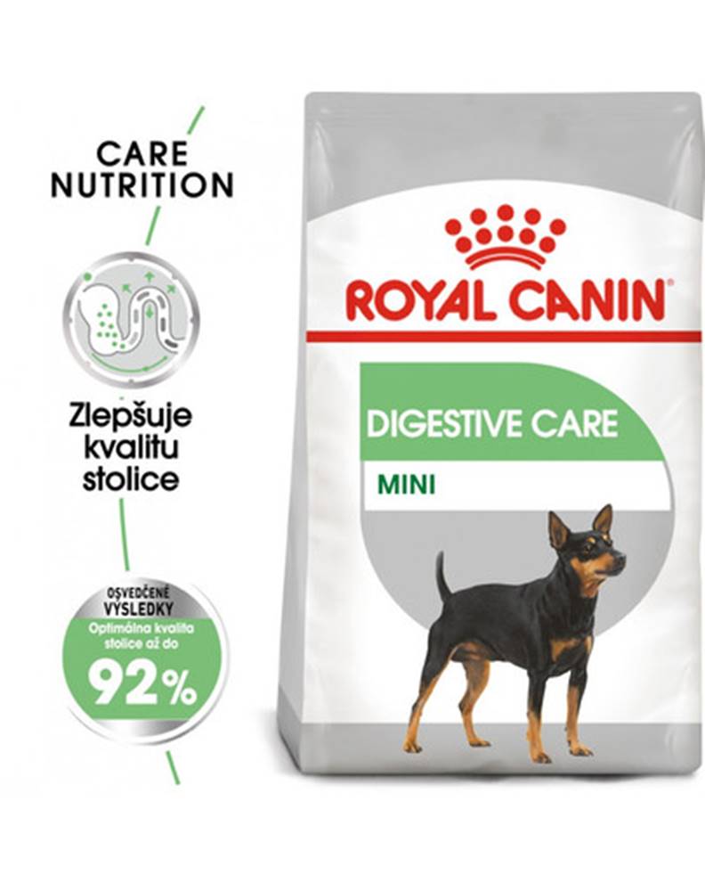 fera ROYAL CANIN Mini digestive care 8 kg granuly pre malé psy s citlivým trávením
