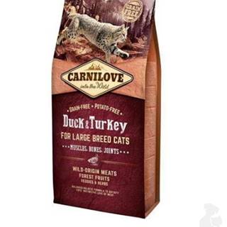 Carnilove Cat LB Duck&Turkey Svaly, kosti, kĺby 6kg