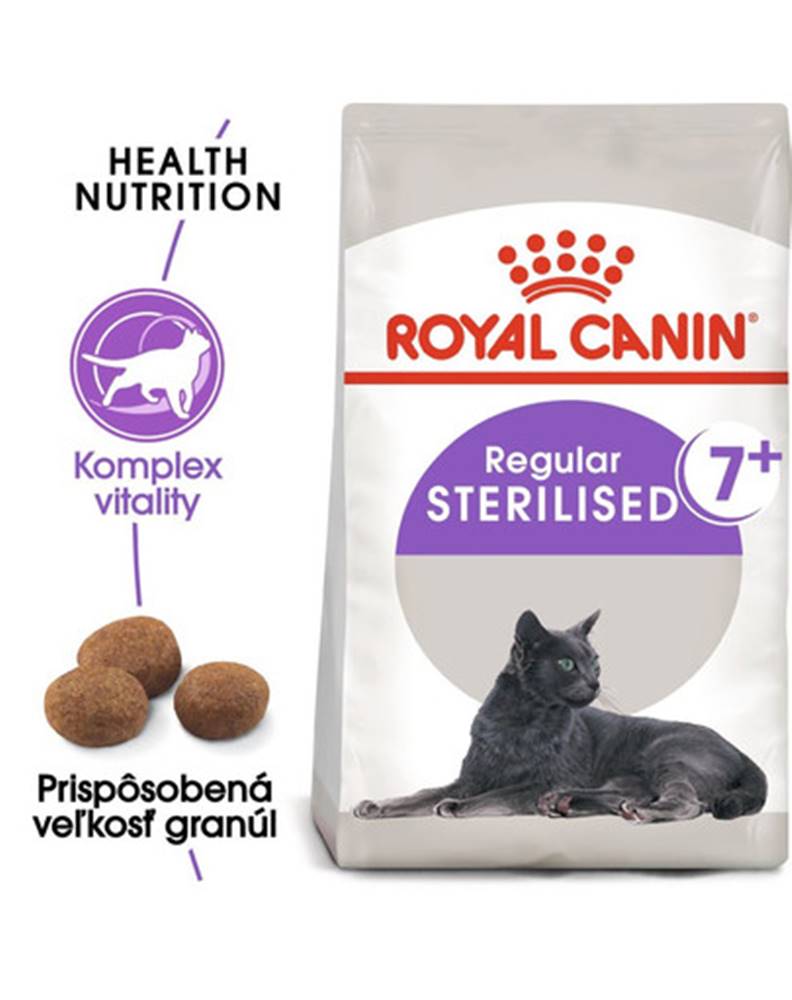 fera ROYAL CANIN Sterilised +7 2 x 10 kg granule pre starnúce kastrované mačky