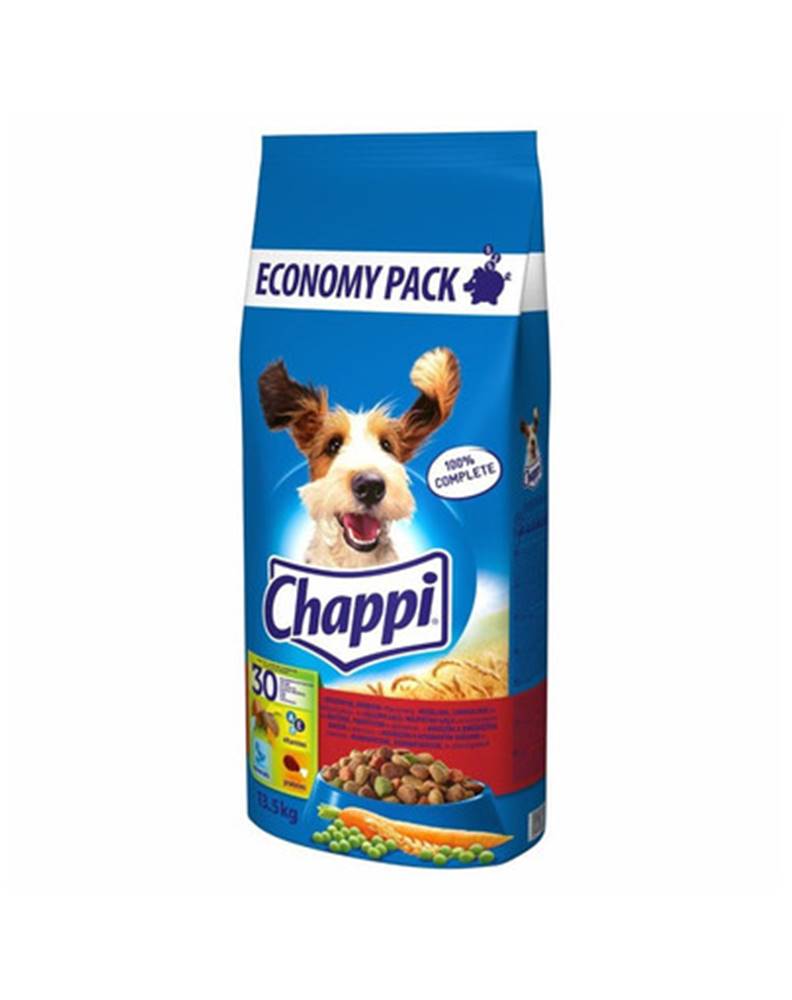 fera CHAPPI 27 kg - granule pre psov s hovädzím mäsom, s kuracím mäsom a zeleninou