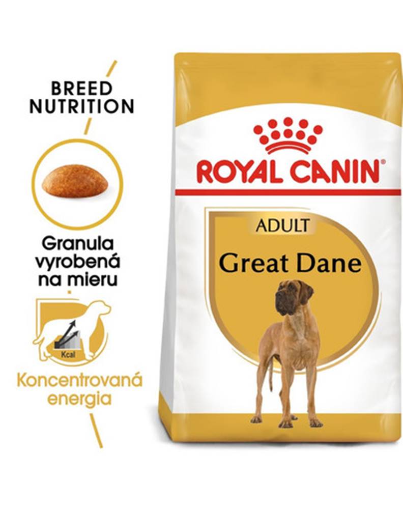 fera ROYAL CANIN Great Dane Adult 2 x 12 kg granule pre nemeckú dogu