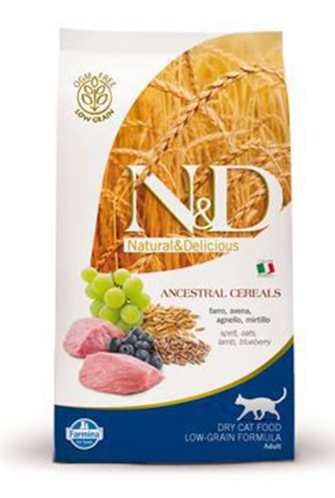 N&D N&D Low Grain CAT Adult Lamb & Blueberry 1,5kg