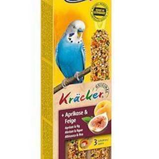 Vitakraft Bird Kräcker Budgie Marhuľa + Fík tyč 2ks