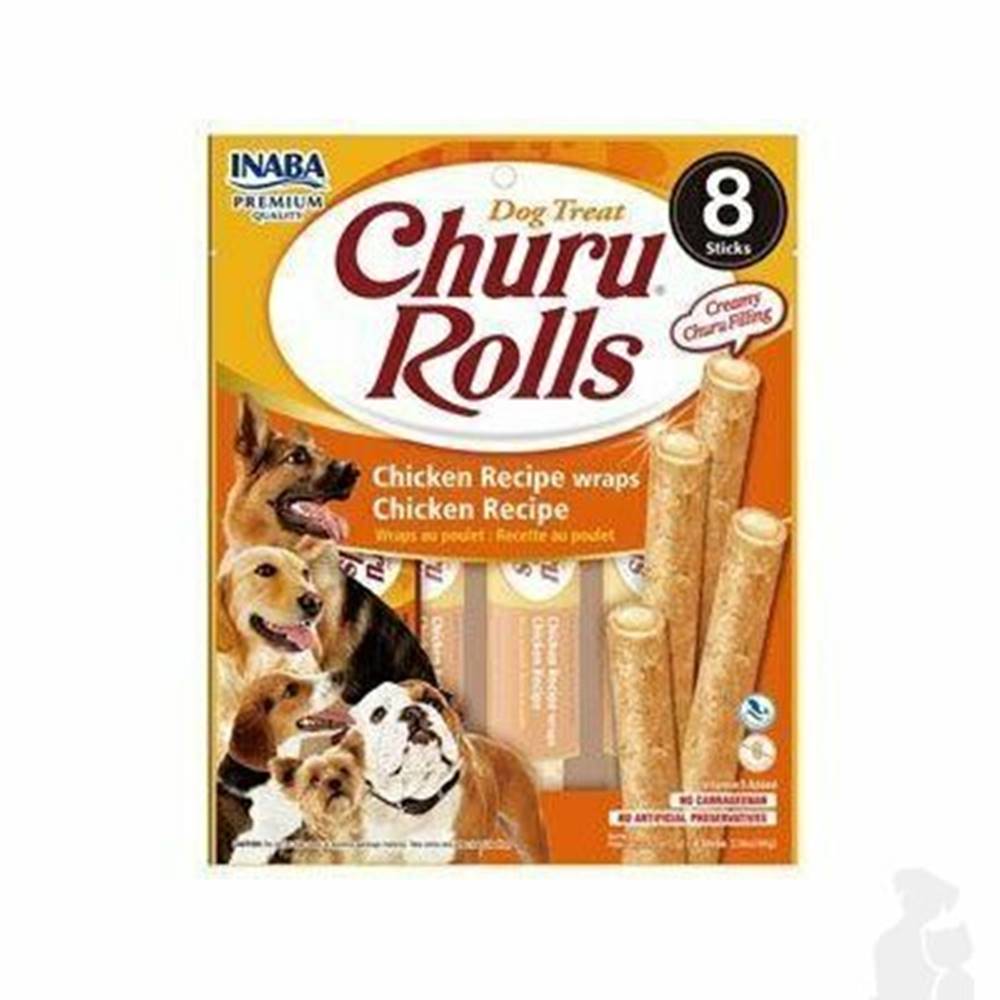Ostatní Churu Dog Rolls Chicken wraps Chicken 8x12g