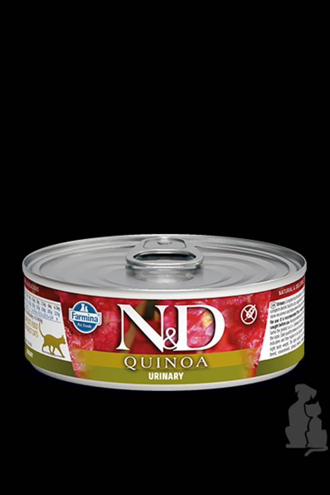 N&D (Farmina Pet Foods) N&D GF CAT QUINOA Urinary Duck & Cranberry 80g