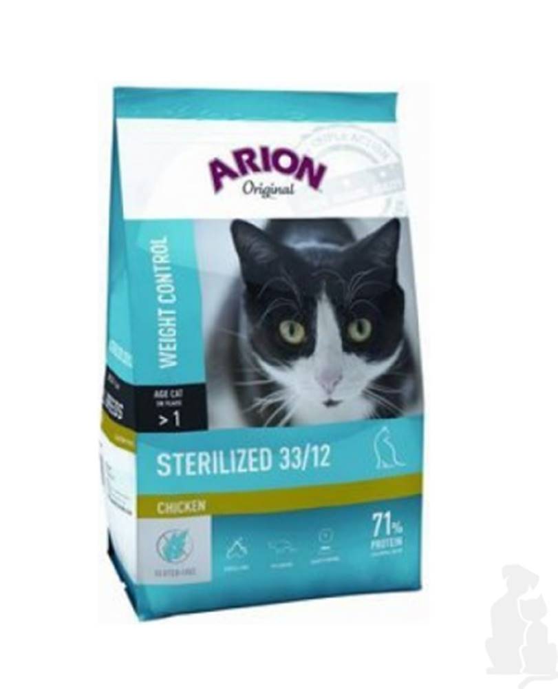 Arion Arion Cat Original Sterilizované kuracie mäso 7,5kg