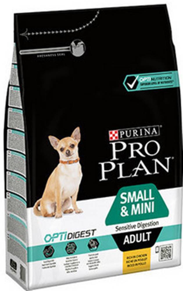 Proplan ProPlan Dog Adult Sm&Mini OptiDigest jahňacie 3kg