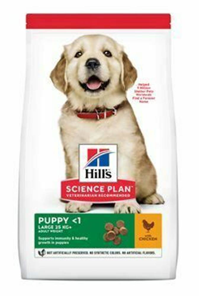 Hill's Hill's Can.Dry SP Puppy LargeBreed Chicken ValPack16kg