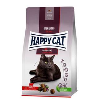 HAPPY CAT Sterilized Granule pre kastrované mačky bavorské hovädzie 10 kg
