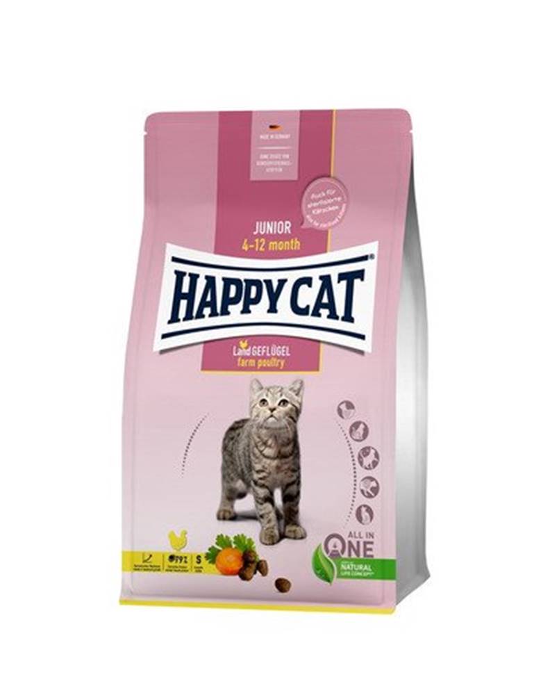 fera HAPPY CAT Junior Country Granule pre mačiatka s hydinovým mäsom 10 kg