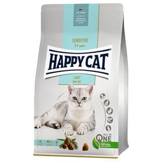 HAPPY CAT Sensitive Light Granule pre mačky so sklonom k nadváhe 10 kg