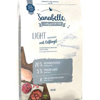 BOSCH Sanabelle Light Granule pre mačky s hydinovým mäsom 20 kg (2 x 10 kg)