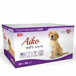 Absorpčná podložka pre psov Aiko Soft Care 60x58cm 100ks