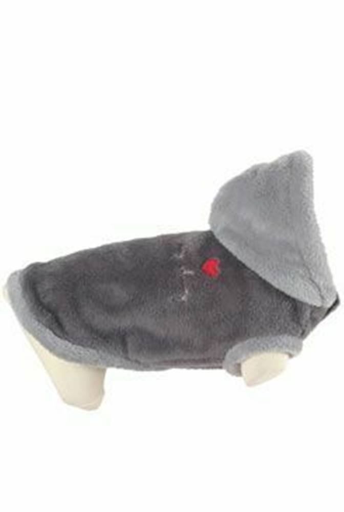 Zolux Obleček s kapucňou pre psov TEDDY šedý 25cm Zolux