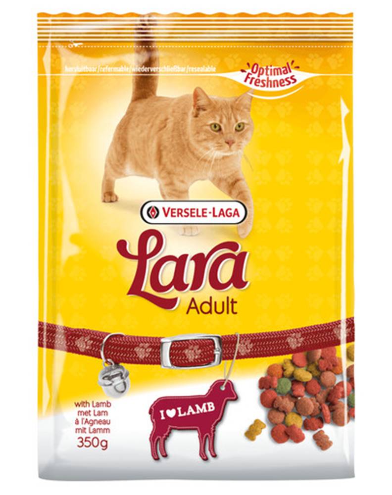 fera VERSELE-LAGA Lara Adult Granule pre mačky s príchuťou jahňacieho mäsa 20 kg (2 x 10 kg)