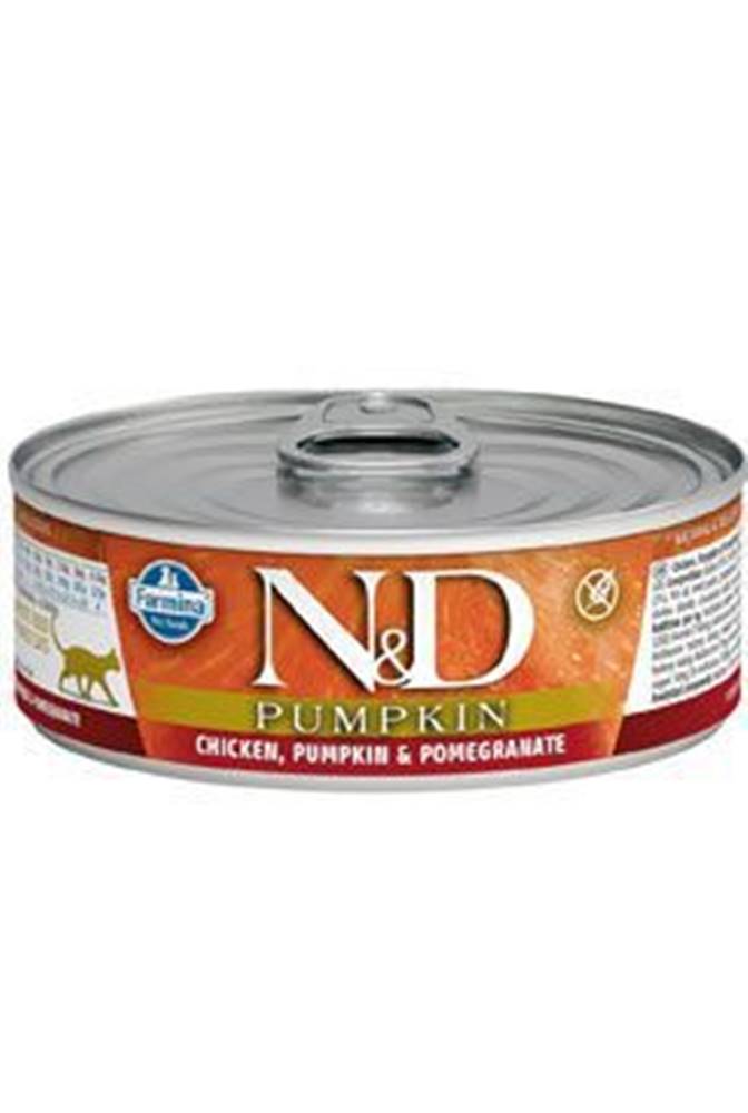 N&D (Farmina Pet Foods) N&D CAT PUMPKIN Adult Chicken & Pomegranate 80g