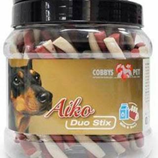 Pochúťka pre psov Duo Stix 12cm mlieko+hovädzie mäso 45 ks
