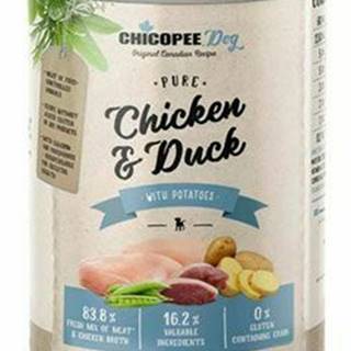 Chicopee Dog konz. Junior Pure Chicken&Duck 400g