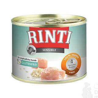 Rinti Dog Sensible konzerva kuracie mäso + ryža 185g