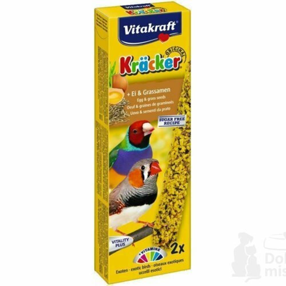 Vitakraft Vitakraft Bird Kräcker exoti vajíčko finch tyč 2ks