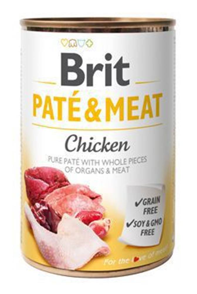 Brit Brit Dog Cons Paté & Meat Chicken 400g