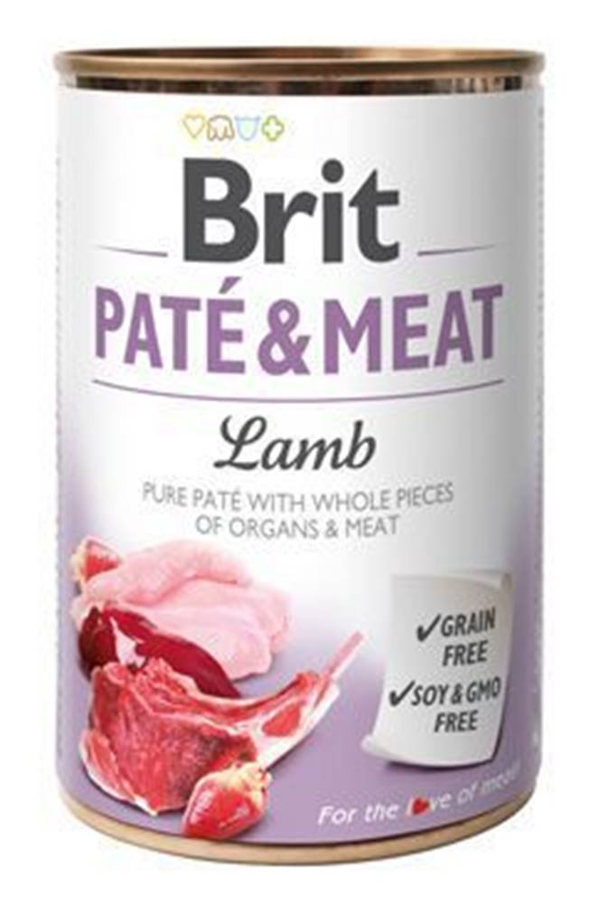Brit Brit Dog Cons Paté & Meat Lamb 400g