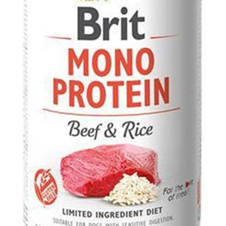 Brit Dog Cons Mono Protein Beef & Brown Rice 400g