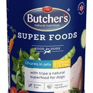 Butcher's Dog Superfood tripe and chicken cons. 400g