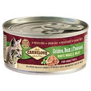 Carnilove White Muscle Meat Duck&Pheasant Cats 100g