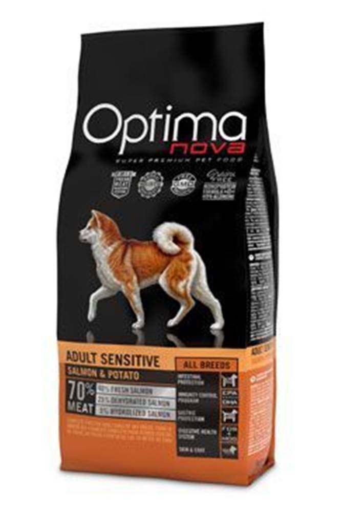 Optima Nova Optima Nova Dog GF Adult sensitive 12kg